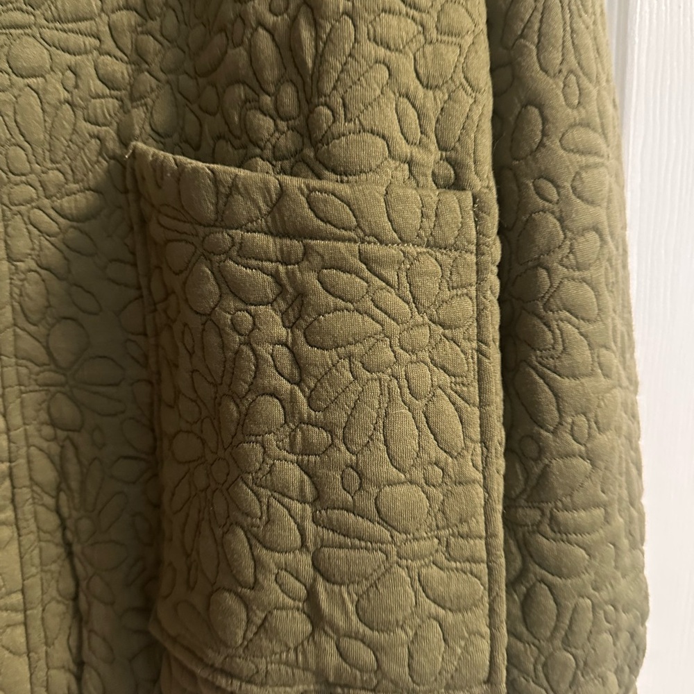 Olive Quilted WoMen's Jacket Size XL - Picture 5 of 5